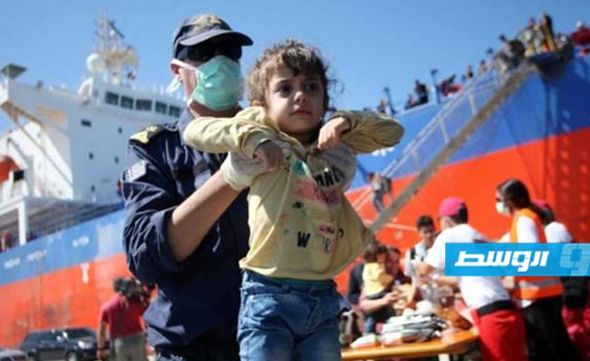 إنقاذ 115 مهاجرًا غير شرعي شمال صرمان
