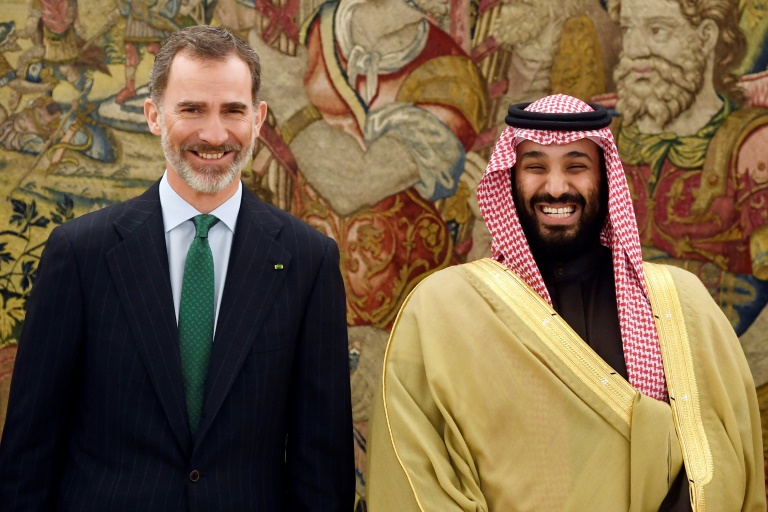 ولي العهد السعودي يلتقي ملك إسبانيا بالتزامن مع مفاوضات شراء سفن حربية
