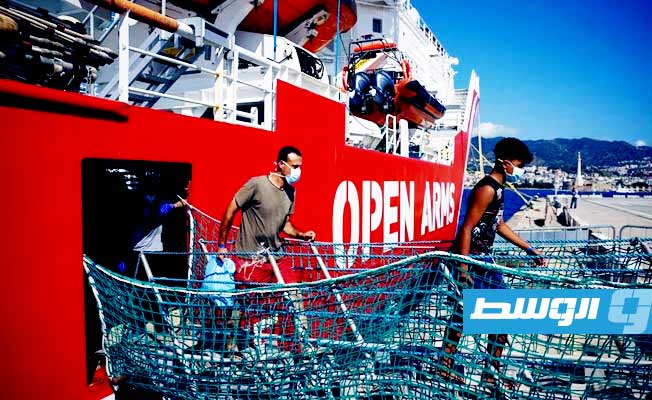 منظمة إسبانية تنقذ 117 مهاجرًا انطلقوا من ميناء صبراتة