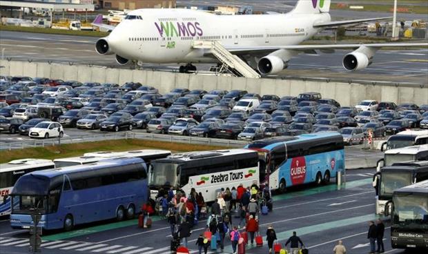 إلغاء 130 رحلة في اليوم الخامس للإضراب في مطار بروكسل