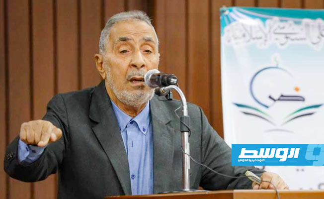 البروفيسور محمد خطاب شخصية المؤتمر الدولي الأول لعلوم القرآن الكريم. (بوابة الوسط)