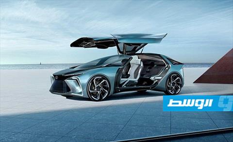 بالصور: سيارة تحاكي المستقبل من «لكزس»