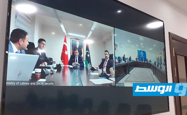 إعداد مذكرة تفاهم بين ليبيا وتركيا في مجال القوى العاملة