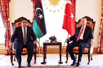إردوغان يدعو إلى «استمرار السلطة التنفيذية الليبية لحين عقد الانتخابات»