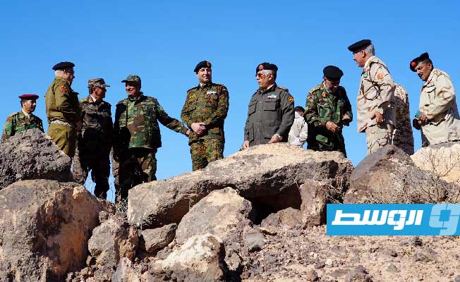 Al-Haddad inspects proposed military sites south of Tarhuna