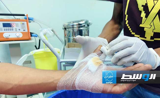 مستشفى صرمان يستقبل أكثر من 20 مصابا بجروح في أول أيام عيد الأضحى