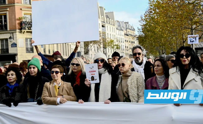 باريس.. مسيرة صامتة «من أجل السلام» بدعوة من أوساط ثقافية