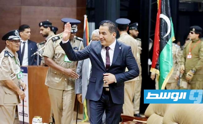 من انعقاد الملتقى الأول للقيادات الأمنية في المنطقة الجنوبية، 24 أغسطس 2023. (أخبار وزارات الحكومة الليبية)