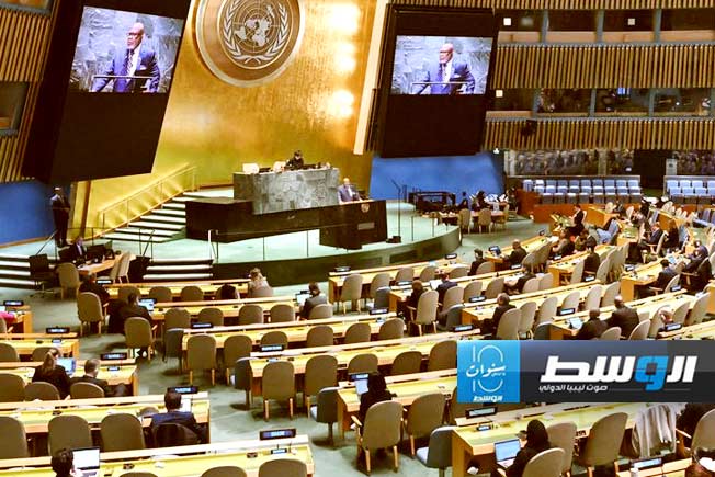 اجتماع الجمعية العمومية للأمم المتحدة لإصدار قرار بشأن الذكاء الصناعي (موقع الأمم المتحدة)