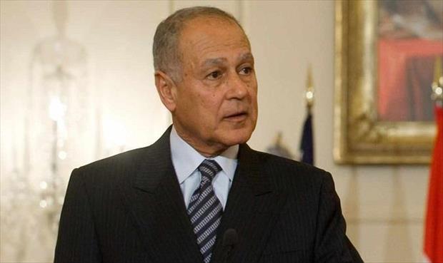 أبوالغيط يطالب بالوقف الفوري لاشتباكات جنوب طرابلس