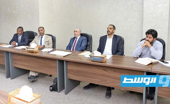 الاجتماع الأول للجنة المشتركة لإعداد قوانين الانتخابات «6+6» في طرابلس، الأربعاء 5 أبريل 2023. (مجلس النواب)