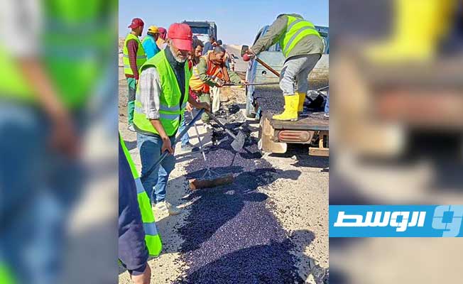 مبادرة أهلية لصيانة الطريق الرابط بين الجفرة وأبونجيم
