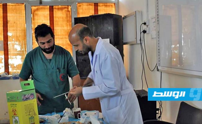 ورشة العمل هو المهارات الأساسية في الجراحة بمستشفى المقريف في أجدابيا. (الإنترنت)