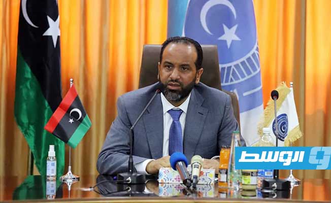 نائب رئيس الحكومة المكلفة من مجلس النواب عن المنطقة الجنوبية، سالم معتوق الزادمة. (المكتب الإعلامي)