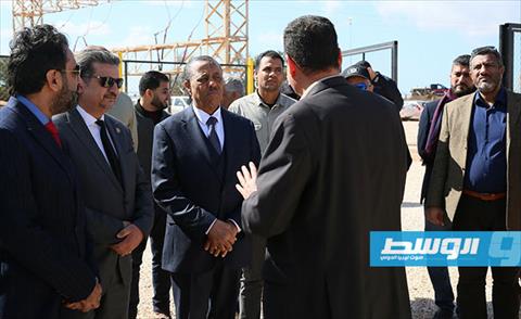 افتتاح محطة سيدي منصور للكهرباء في بنغازي