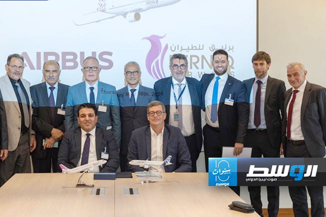 اتفاقية بين «برنيق للطيران» و«إيرباص» لشراء 6 طائرات جديدة