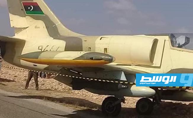 طائرة حربية ليبية تهبط اضطراريًّا في تونس