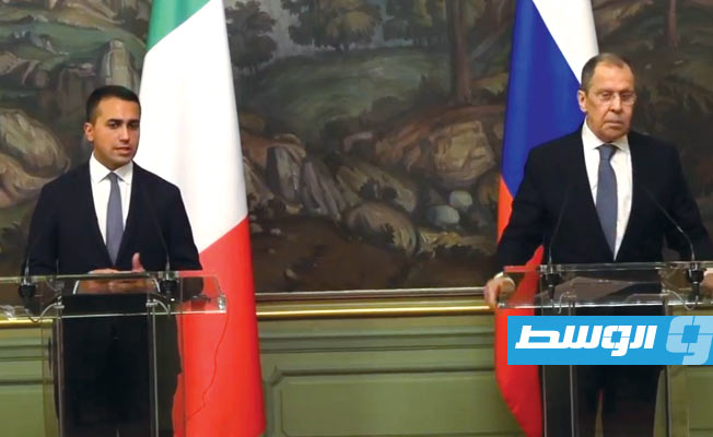وزير الخارجية الإيطالي: التعاون مع موسكو محوري بشأن ليبيا