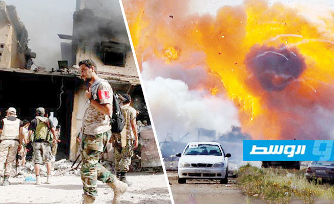 دراسة: مقتل 387 مدنيا و988 مسلحا في غارات جوية منذ 2011 في ليبيا