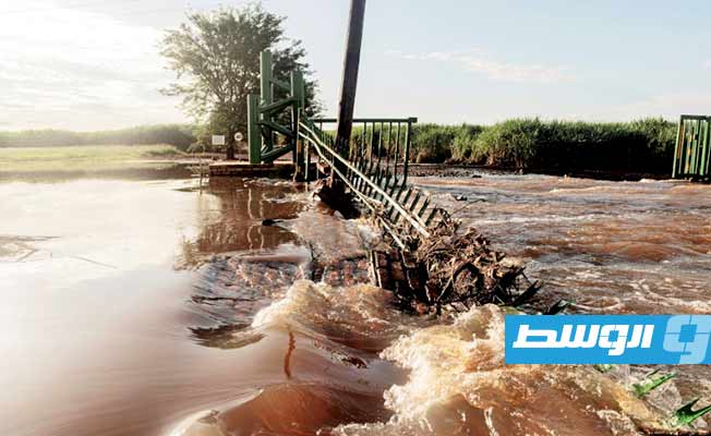 سبعة قتلى و11 مفقودا جراء فيضانات في جنوب أفريقيا