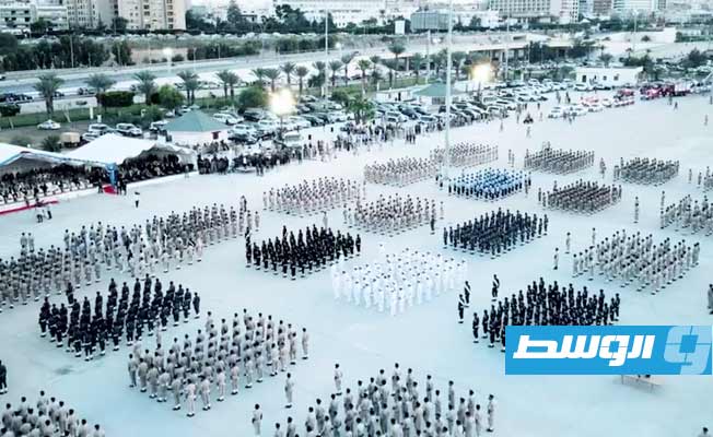 باستعراض ومهرجان خطابي .. ليبيا تحتفل بيوم توحيد الشرطة بين أقاليم طرابلس وبرقة وفزان