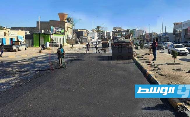 Misrata Municipality say work on the city's 3rd ring road project is progressing