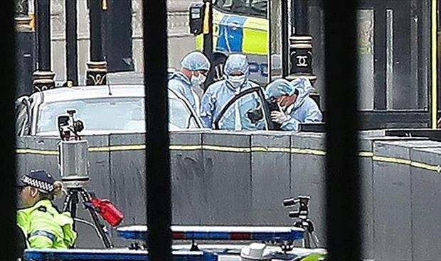 ثلاثة جرحى في هجوم بسيارة أمام البرلمان البريطاني