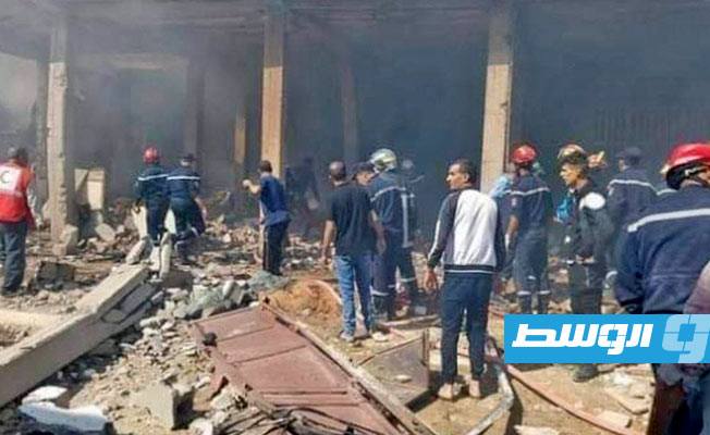 مقتل 5 أشخاص وإصابة 16 آخرين في انفجار للغاز جنوب الجزائر (فيديو)