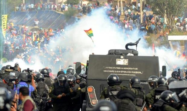 المفوضة الأممية لحقوق الانسان تحذّر من «فلتان الوضع» في بوليفيا
