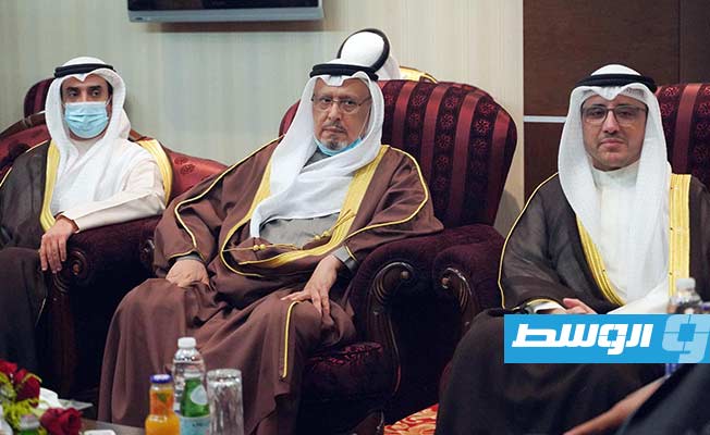 المنفي يبحث مع وزير خارجية الكويت سبل تعزيز التعاون الاقتصادي والسياسي بين البلدين