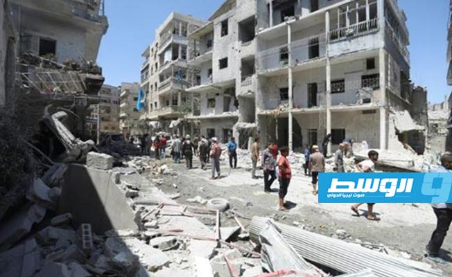 المرصد السوري: غارات النظام وحليفه الروسي تتواصل في إدلب وحماة والمدنيون يدفعون الثمن
