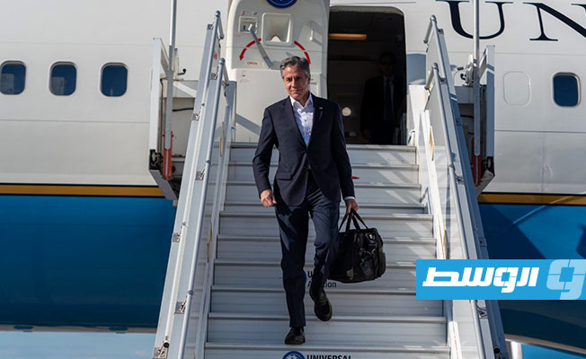 وزير الخارجية الأميركي يصل إلى باريس ضمن جولة أوروبية