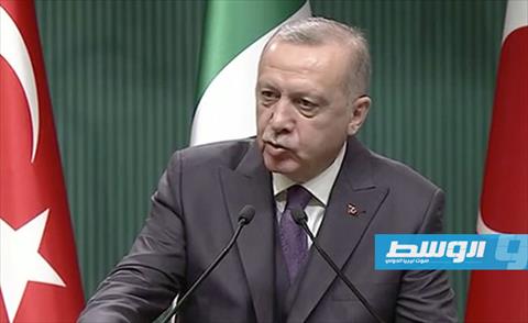 إردوغان يطالب بـ«تحرك سريع» لحل الصراع في ليبيا