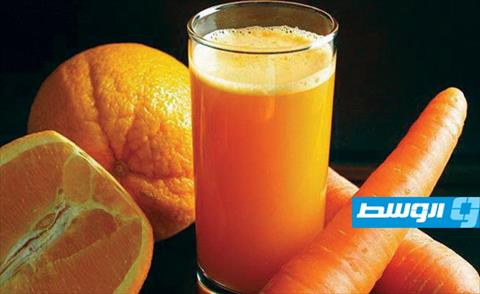 عصير برتقال بالجزر