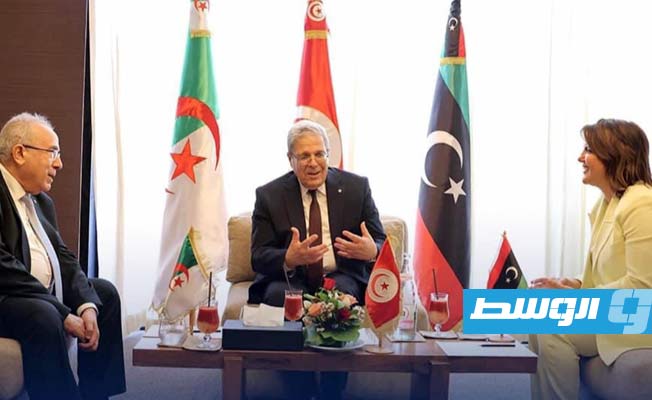 المنقوش تشارك في جلسة مشاورات مشتركة بين ليبيا وتونس والجزائر
