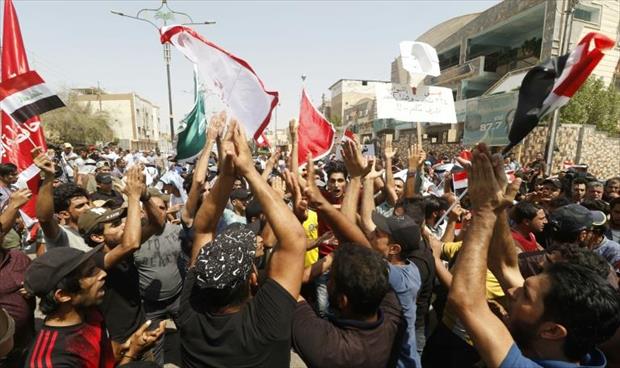 تواصل الاحتجاجات المطالبة بمحاربة الفساد ومعالجة البطالة في العراق