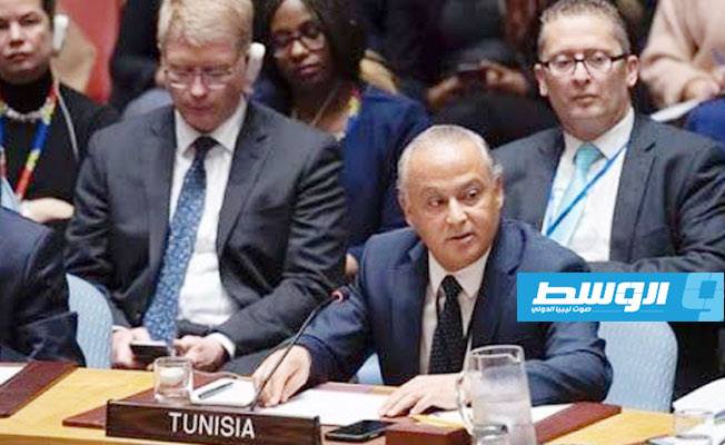 خلال رئاستها مجلس الأمن.. تونس تأمل بصدور قرار نشر بعثة لمراقبة وقف إطلاق النار في ليبيا