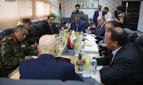 اجتماع موسع في البيضاء برئاسة عقيلة صالح، 30 أكتوبر 2019 (صفحة الحكومة الموقتة على فيسبوك)