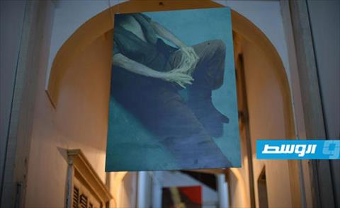 معرض للفنان سالم بحرون في المدينة القديمة طرابلس (فيسبوك)