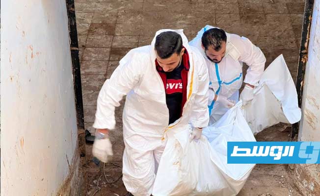 Decomposed body recovered from Al-Zahraa School in flood-hit Derna