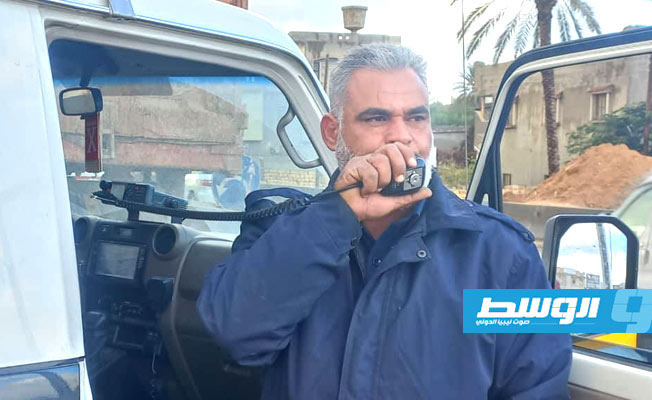 Tripoli Security: Sinkhole affecting traffic at the Bivi intersection