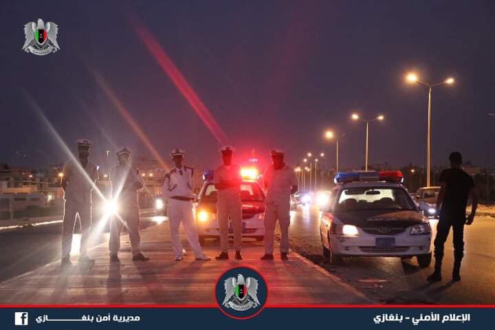 مديرية أمن بنغازي تعلن تفعيل أجهزة ضبط السرعة عبر الطريق السريع