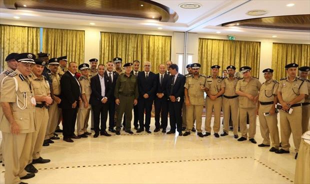 بالصور: الشرطة الليبية تحتفل بالذكرى الخامسة والخمسين لتأسيسها