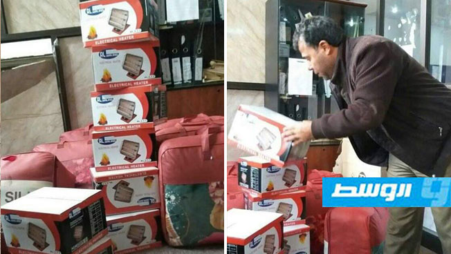 توزيع مساعدات عينية لأكثر 50 عائلة في بلدية بئر الأشهب