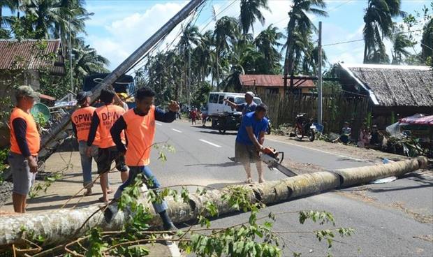 ارتفاع حصيلة قتلى الإعصار في الفلبين إلى 50 شخصا