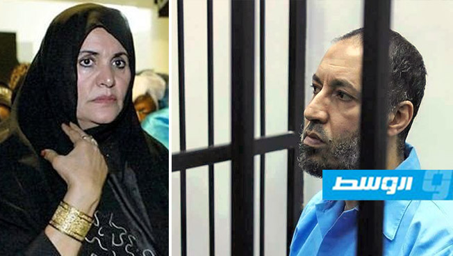 أرملة القذافي تكلف محاميًا فرنسيًا لإطلاق سراح نجلها الساعدي