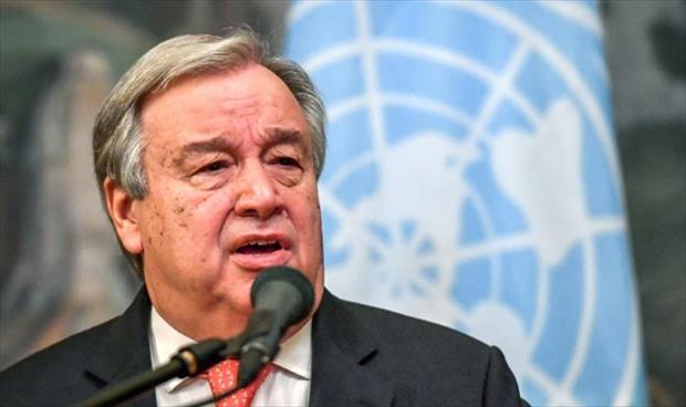 غوتيريش يحض أعضاء الأمم المتحدة على تعاون أكبر ضد الإرهاب