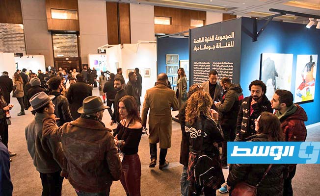 معرض مصر الدولي للفنون يفتتح فعالياته بمشاركة عربية وبحضور نخبة من نجوم الفن والمجتمع (خاص لـ بوابة الوسط)