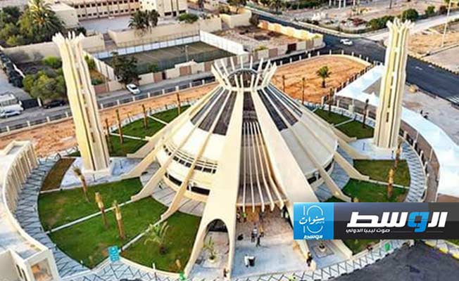 افتتاح مسجد غرناطة في سرت، السبت 15 يونيو 2024. (الإنترنت)