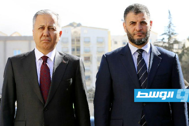 GNU Interior Minister Trabelsi receives his Turkish counterpart in Tripoli